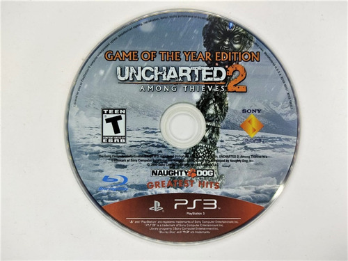 Uncharted 2 Playstation 3