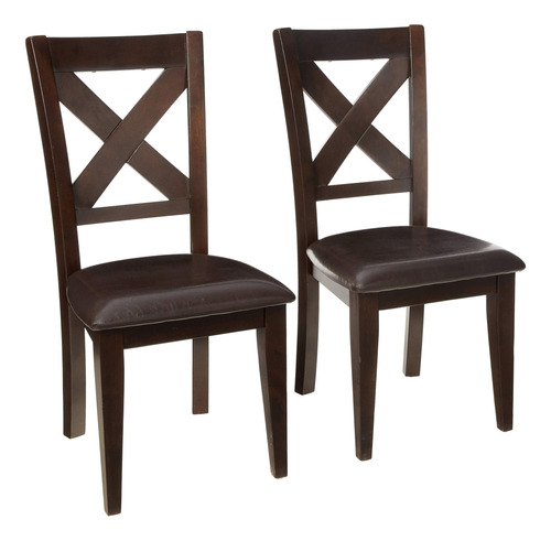 Homelegance Crown Point Silla De Comedor (juego De 2), Merl.