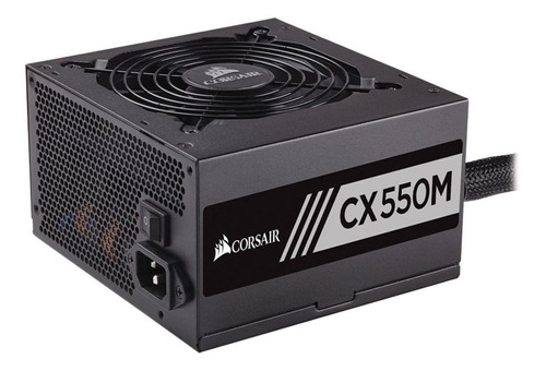 Fuente de poder para PC Corsair CX-M Series CX550M 550W  black 100V/240V