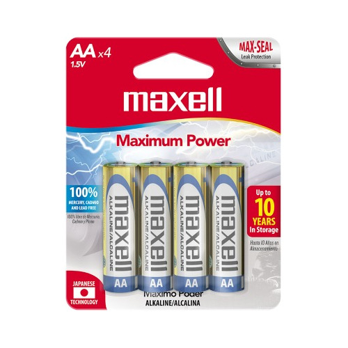 Pilas Maxell Blister De 4