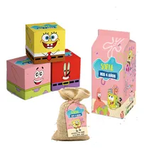 Comprar Kit Imprimible Bob Esponja (rosa) - Textos Editables