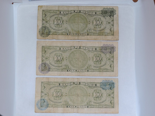Billetes Americano $100 Pesos M. Hidalgo (Usado)