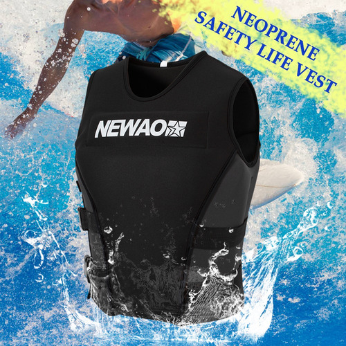 Imagen 3 de 6 de Chaleco Salvavidas Ski Life Safety Neopreno Wakeboard Chaque