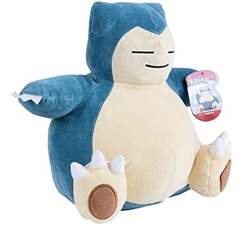 Pokemon Felpa, Tamaño Grande, 12.0 in, Snorlax De Felpa