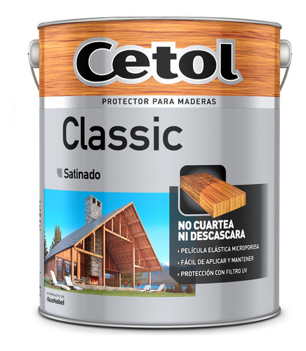  Cetol Classic Satinado Impreg.protector Ext. 4lt-p.zero R.m