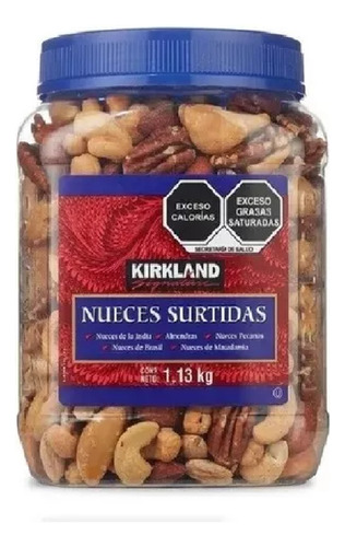 Nueces Nuez Pecanas Almendras Surtidas 1.13 Kg Kirkland