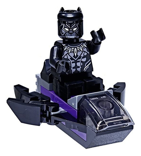Minifigura De Lego Marvel Superheroes: Black Panther Con Roy