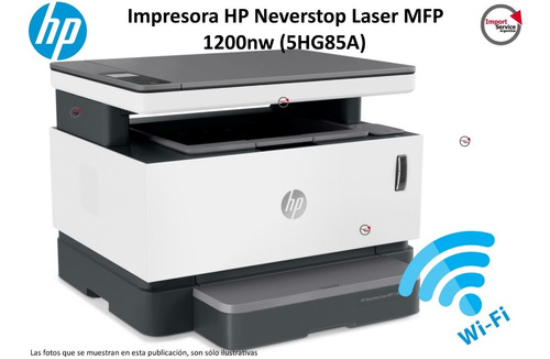 Impresora Hp Neverstop Laser Mfp 1200nw (5hg85a) Wifi
