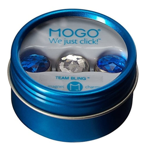 Mogo Design Team Bling Colecciones Azul-claro-azul