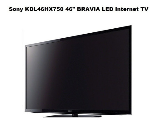 Imagen 1 de 6 de Pantalla Sony Smart Tv Kdl46hx750 46  Bravia Led Internet Tv