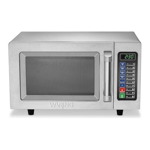 Waring Commercial Wmo90 Medium Duty Microwave Oven, 0.9 Cubi