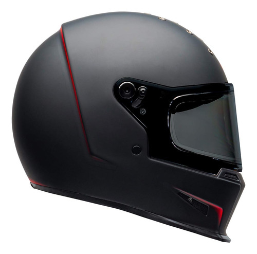 Casco Para Moto Bell Eliminator  Talla M Color Negro 633