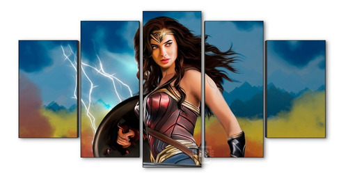 Cuadro Decorativo Mujer Maravilla Gal Gadot Jd-0496 Xl