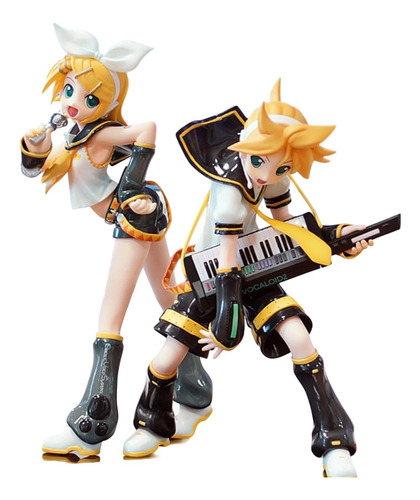 2 Figures Vocaloid - Kagamine Rin E Len (good Smile Company)