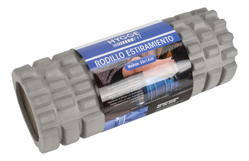 Rolo Rodillo Masajes Foam Roller Texturado Elongación 33cm