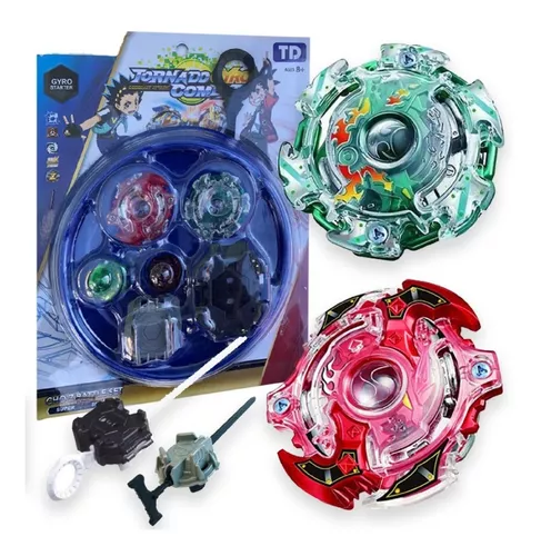 Kit 2 Beyblade + 2 Lançadorer + Arena - Promoção Barato