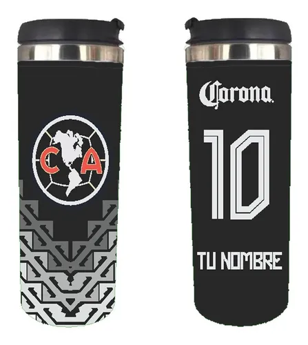 comprar Termo De 500ml Equipos America Persoalizado Nombre Y Numero