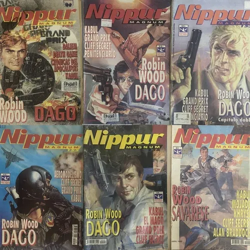 Nippur Magnum Revista Historieta 2 X 260 , Columba Ej4 (Usado)