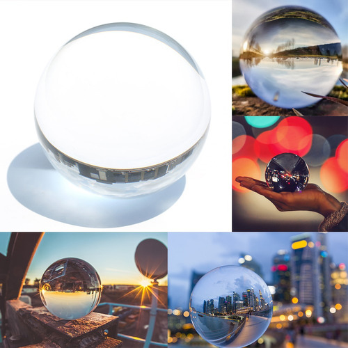 Cristal De Fotografía De Alta Pureza K9 De Esfera Transparen