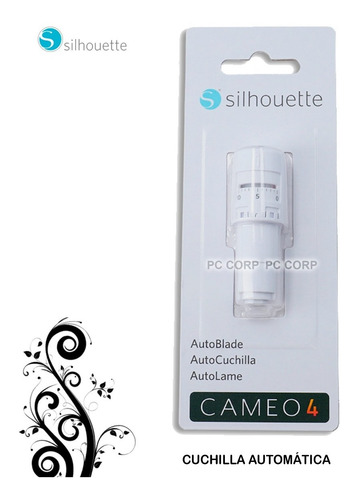 Imagen 3 de 3 de Cuchilla Automática Autoblade Cameo 4 Repuesto Adaptador $35