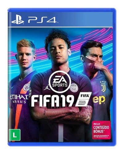 Fifa 19 Ps4 Mídia Física Lacrado 100% Português