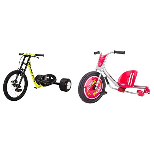 Triciclo De Drift Amarillo Dxt & Flashrider 360