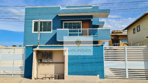 Imagem 2 de 12 de Lançamento! Casas Tipo Apartamentos, Próximas A Praia De Itapebussus/rio Das Ostras. - Ca1139