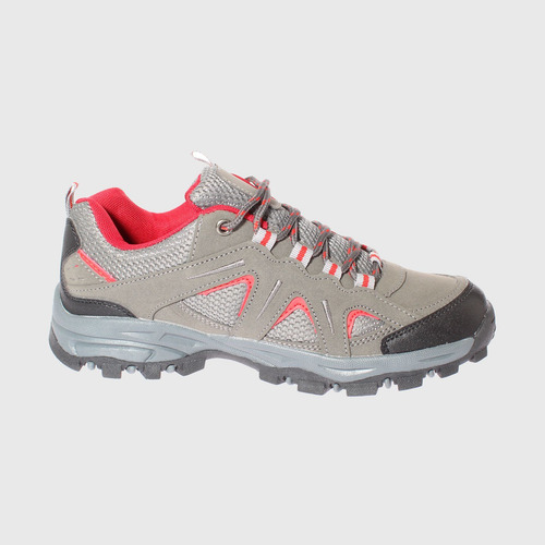 Zapatilla Outdoor Gris/rojo Vía Franc Art. 52202b0007greyred