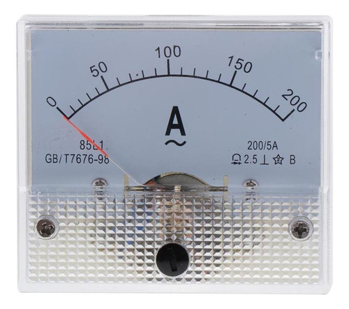 Amperímetro Medidor De Painel Atual 0-200a