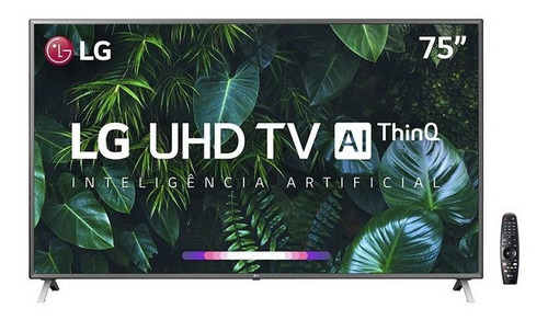 Smart Tv Led 75 Polegadas LG Un8000psb 4k Bluetooth Hdr
