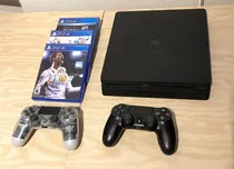 Comprar Playstation 4 Slim De 1 Tb + 2 Controles + 3 Juegos