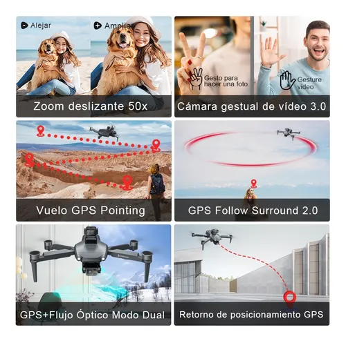 Wu Mini Drone Sjrc L600 Pro Max Gps Rc L600max-evo Con
