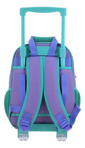 Mochila Chica Chenson Ruedas Kinder Princesas Ariel Deeper