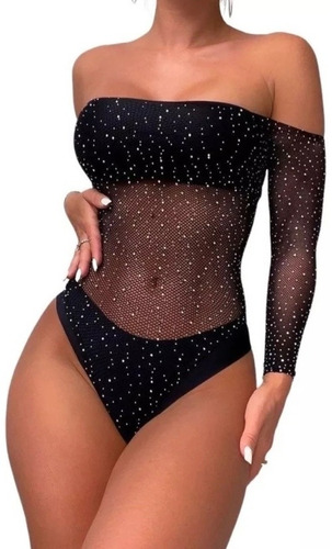 Body Sexy De Red Con Strass