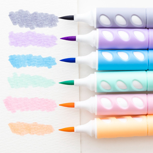Marcadores Marctaxto Resaltador 6 Colores Pastel O Neon