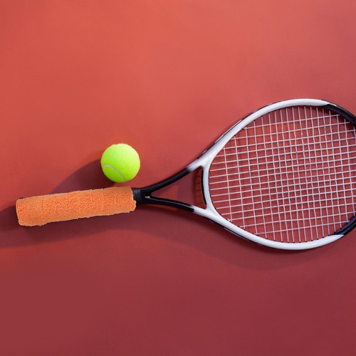 1 Rollo De Cinta Adhesiva De Fibra Para Raquetas De Tenis Y