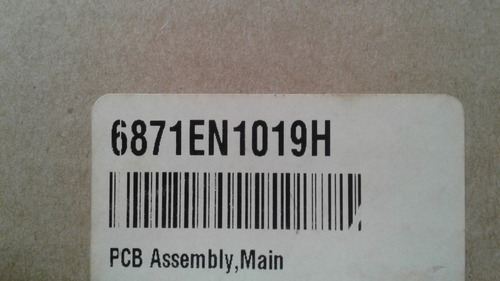 Imagen 4 de 8 de Tarjeta Principal Lavadora LG 6871en1019h