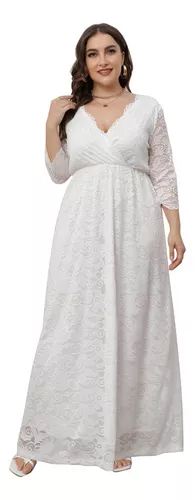 Las mejores ofertas en Vestidos de blanco talla M para Mujer