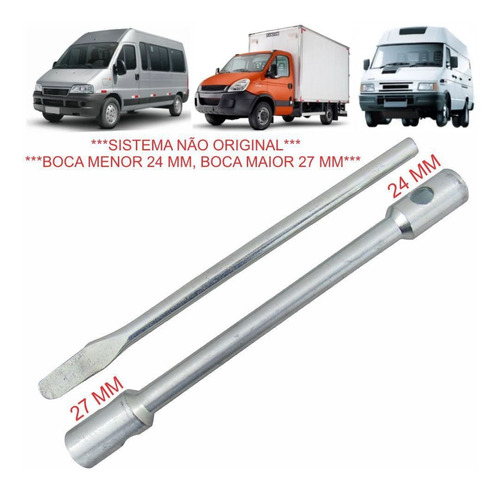 Chave Roda Com Cabo 27x30 Mm Iveco Daily 35s14 2014 98413716