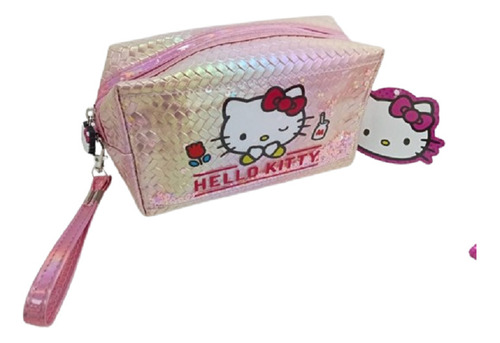 Estuche Lapices-cosmeticos-multiusos Hello Kitty Kawaii Niña