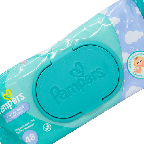 Pampers Kit X6 Toallitas Húmedas Aroma Caricia De Bebé 6c