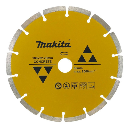 Disco Diamantado Makita Amoladora 180 Mm Std 44286 Po