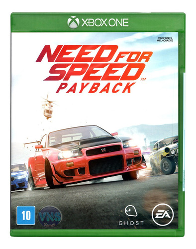 Need For Speed Payback - Xbox One - Mídia Física - Novo