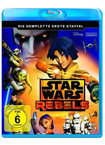 Rebeldes De Star Wars. Blu Ray