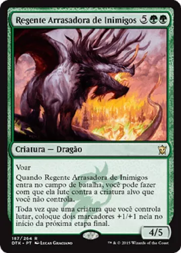 Carta de Jogo: Dragão Voraz (Magic: The Gathering(Conflux)  Col:MTG-CON-PT-075