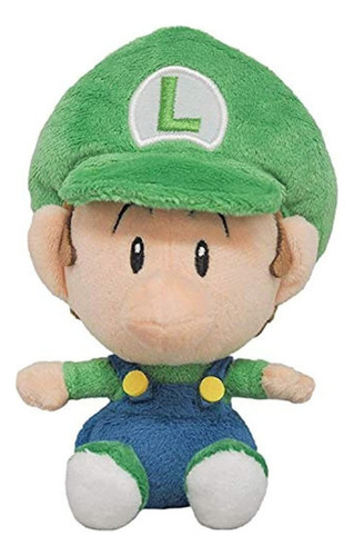 Oficial Super Mario Plush 5 Baby Luigi