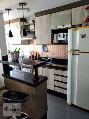 Imagem 7 de 15 de Imob01 - Apartamento 48 M² - Venda - 2 Dormitórios - Vila Homero Thon - Santo André/sp - Ap2237