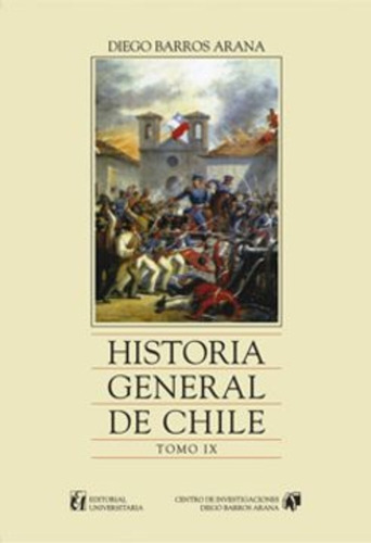 Libro Historia General De Chile, Tomo 9