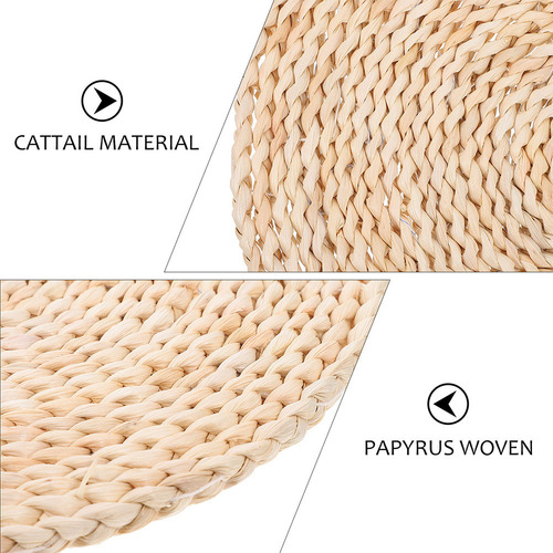 Cojín De Asiento Tejido Natural Para El Hogar, 1 Pieza, Cómo