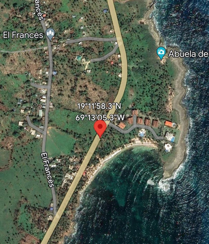 Solar De 10447 Metros Frente A La Playa El Frances En Samana